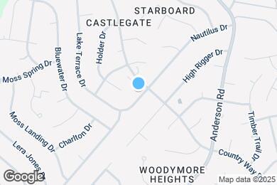 Map image of the property - 820 Lake Terrace Dr