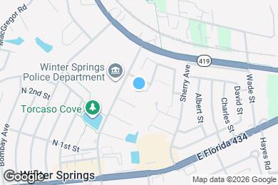 Map image of the property - 227 San Gabriel St