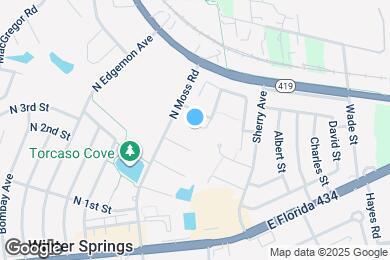 Map image of the property - 3 Bedroom / 2 Bath Home in Winter Springs !