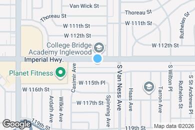Map image of the property - 2406 W Imperial Hwy