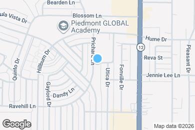 Map image of the property - 2540 Prichard Ln