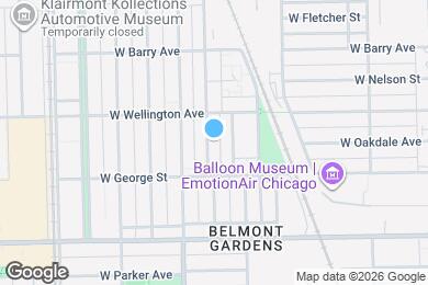 Map image of the property - 2931 N Lowell Ave