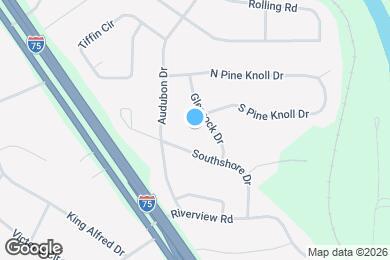 Map image of the property - 2962 Glenrock Dr