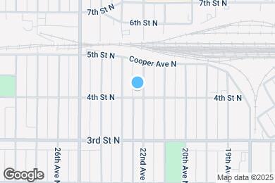 Map image of the property - 407 22nd Ave N