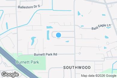 Map image of the property - 3846 English Colony Dr S