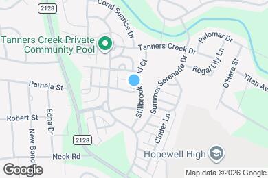 Map image of the property - 7305 Stillbrook Bend Ct