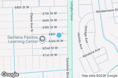 Map image of the property - 2506 63rd St W
