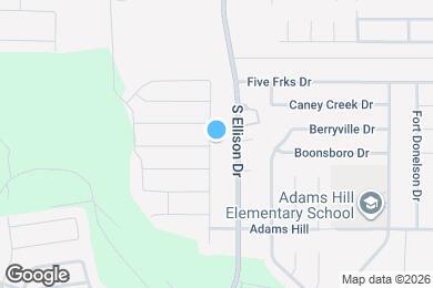 Map image of the property - 1934 Marbach Woods