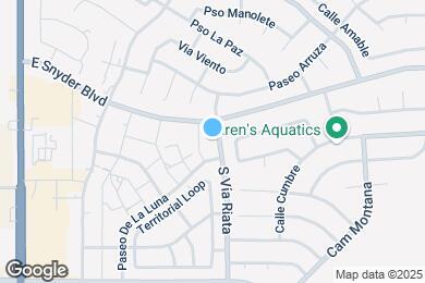 Map image of the property - 1730 Via Riata