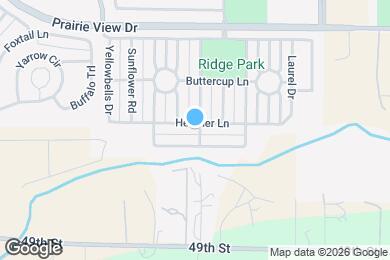 Map image of the property - 2500 Heather Ln