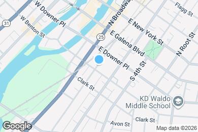 Map image of the property - 77 S Lasalle St