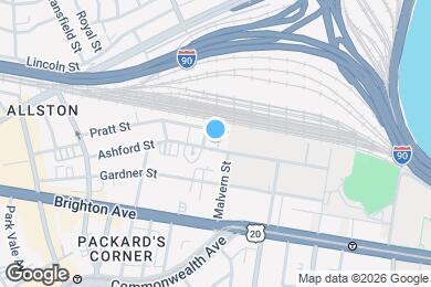 Map image of the property - 66 Ashford St