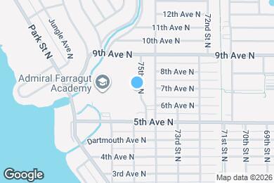 Map image of the property - 624 75th St N