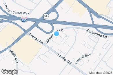 Map image of the property - THE OAKS APARTMENTS