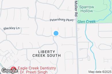 Map image of the property - 5829 Liberty Creek Dr E