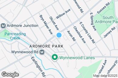 Map image of the property - 2315 Bryn Mawr Ave