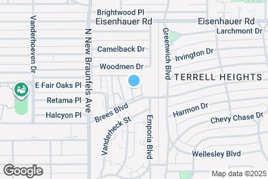 Map image of the property - Landmark at Alamo Heights