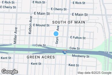 Map image of the property - 597 Seymour Ave