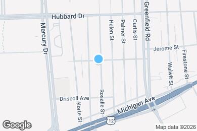 Map image of the property - 4645 Rosalie St