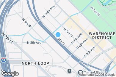 Map image of the property - 801 4th St SE