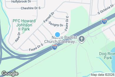 Map image of the property - 2665 Faure Dr S