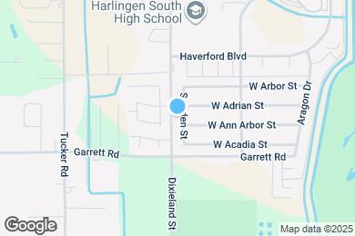 Map image of the property - 2009 S Arden St
