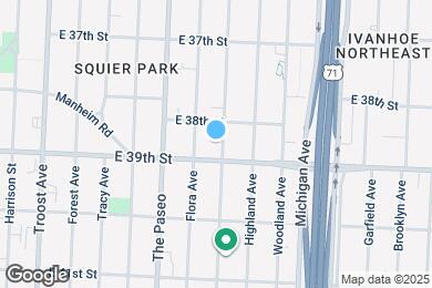 Map image of the property - 3814 Wayne Ave