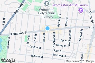 Map image of the property - 127 Highland