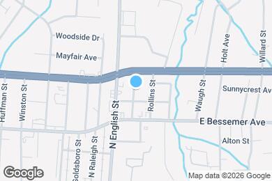 Map image of the property - 706 Mcpherson St