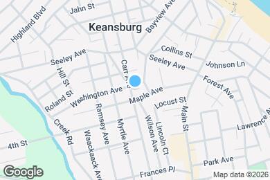 Map image of the property - 210 Carr Ave