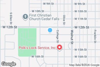 Map image of the property - 931 W 13th St