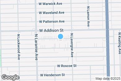 Map image of the property - 5039 W Eddy St