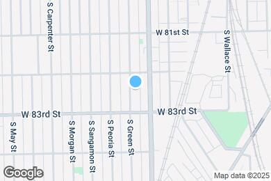 Map image of the property - 8227 S Green St