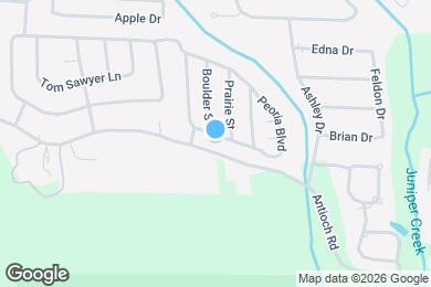 Map image of the property - 312 Peoria Blvd