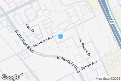 Map image of the property - 625 San Gabriel Ave