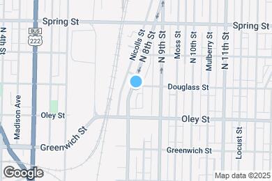Map image of the property - 767 N 8th St