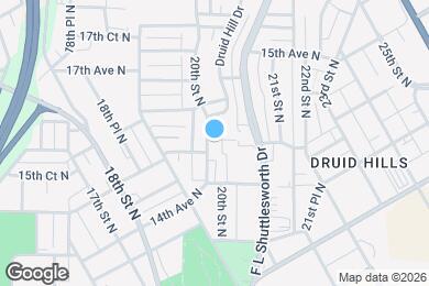 Map image of the property - 1441 20th St N