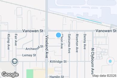 Map image of the property - 6729 Cleon Ave