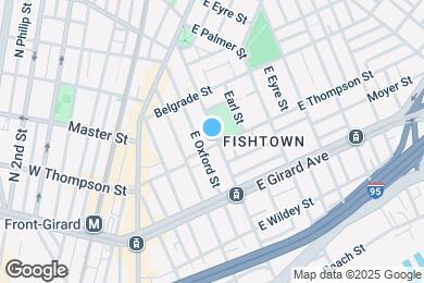 Map image of the property - 1302 E Columbia Ave