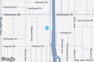 Map image of the property - 6643 Haskell Avenue