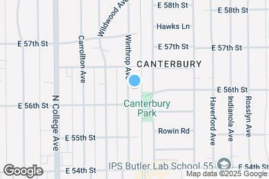 Map image of the property - 5623 Winthrop Avenue