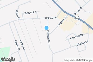 Map image of the property - 134 Stephen Dr