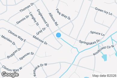 Map image of the property - 4061 Melrose Dr