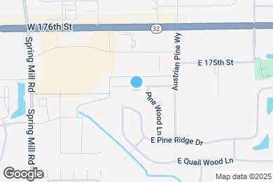 Map image of the property - 47 W Flat Rock Dr