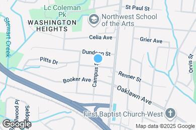 Map image of the property - 2228 Tate St