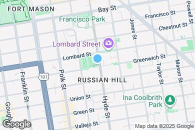 Map image of the property - 2208 Hyde St