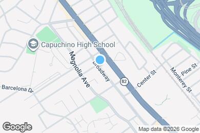 Map image of the property - 1388 Broadway