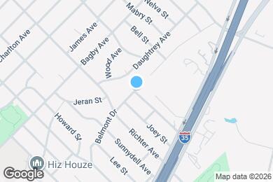 Map image of the property - 3301 Belmont Dr