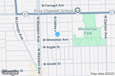 Map image of the property - 2254 W Winnemac Ave