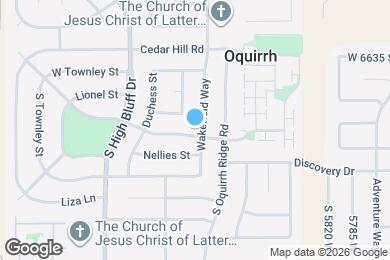 Map image of the property - 6762 S Wakefield Way